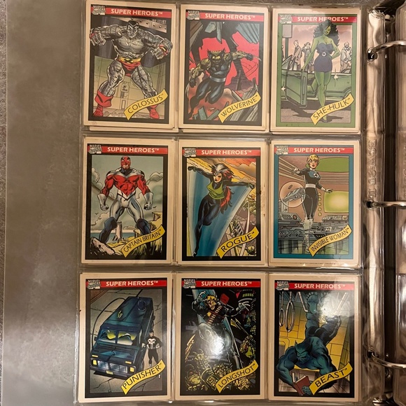 Marvel Universe Comic Cards - Superhero’s - 1990 - Picture 3 of 3